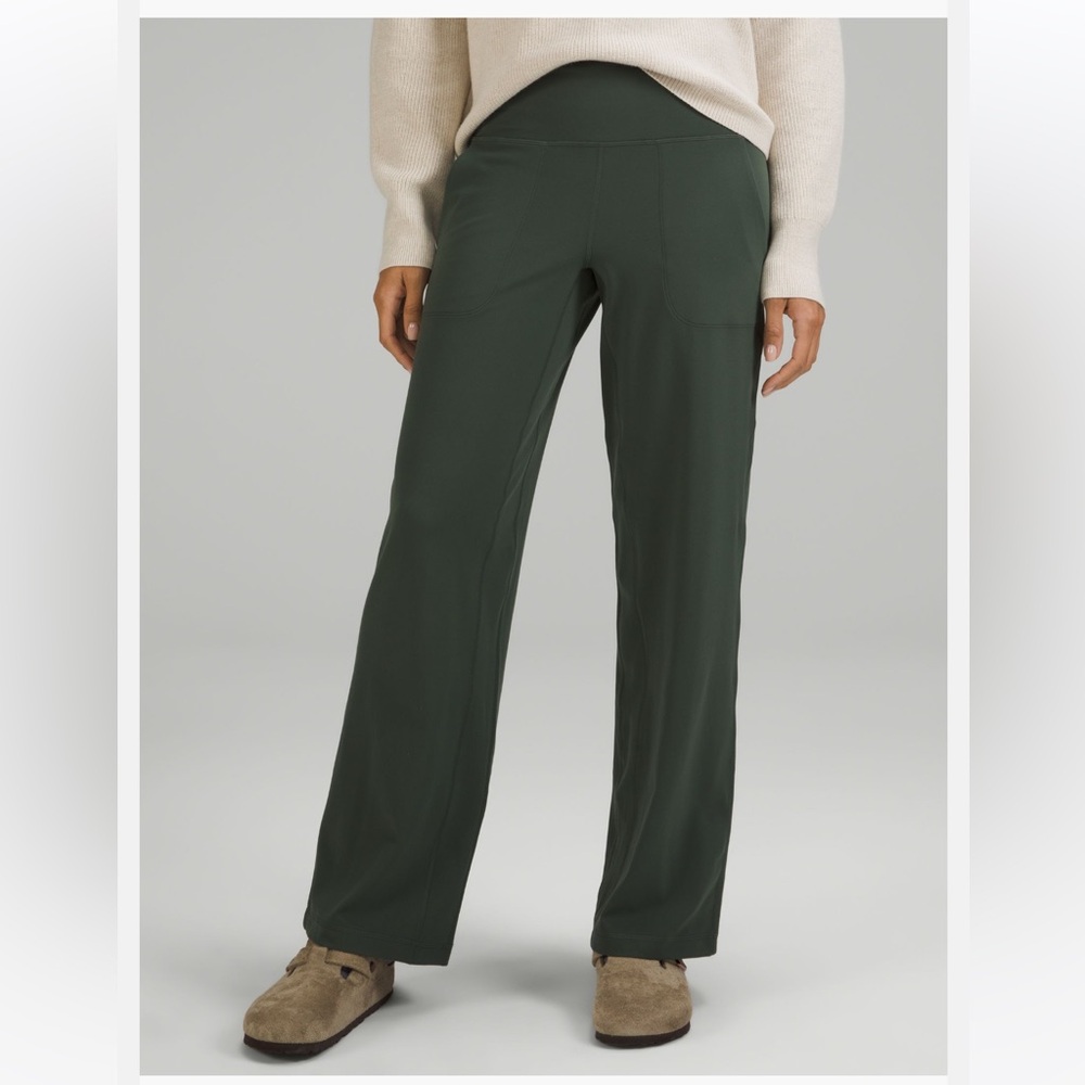 Lululemon align wide leg pant smoked spruce